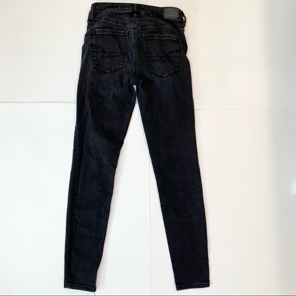 Black American Eagle Jeans - Picture 4 of 8